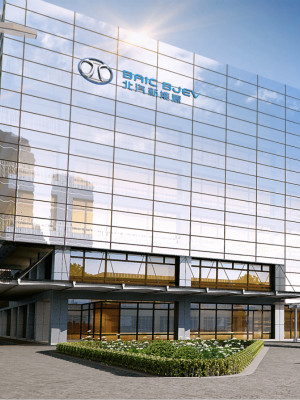 北汽新能源環(huán)境導視設計