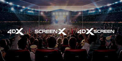 國際知名電影技術公司發布旗下4DX、ScreenX全新品牌標識！