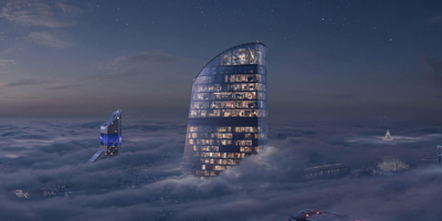 歐洲第一高樓 莫斯科聯(lián)邦大廈 更換全新LOGO設(shè)計(jì)了！