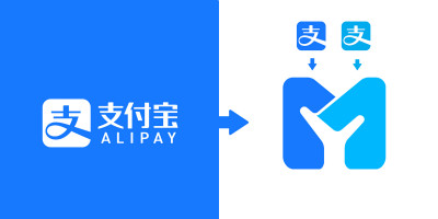 網(wǎng)商銀行品牌LOGO變藍,和支付寶新舊品牌色保持一致