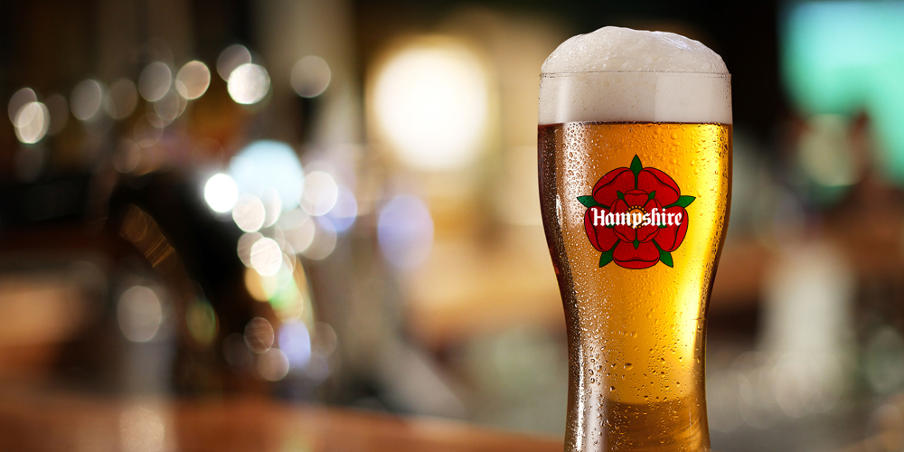 餐飲logo設計案列_汗普士啤酒杯圖_北京logo設計_高瑞品牌